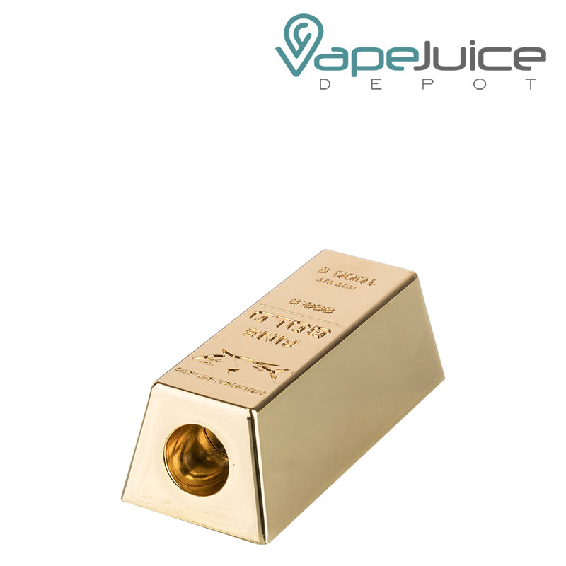 Side view of Hamilton Devices Gold Bar Battery - Vape Juice Depot