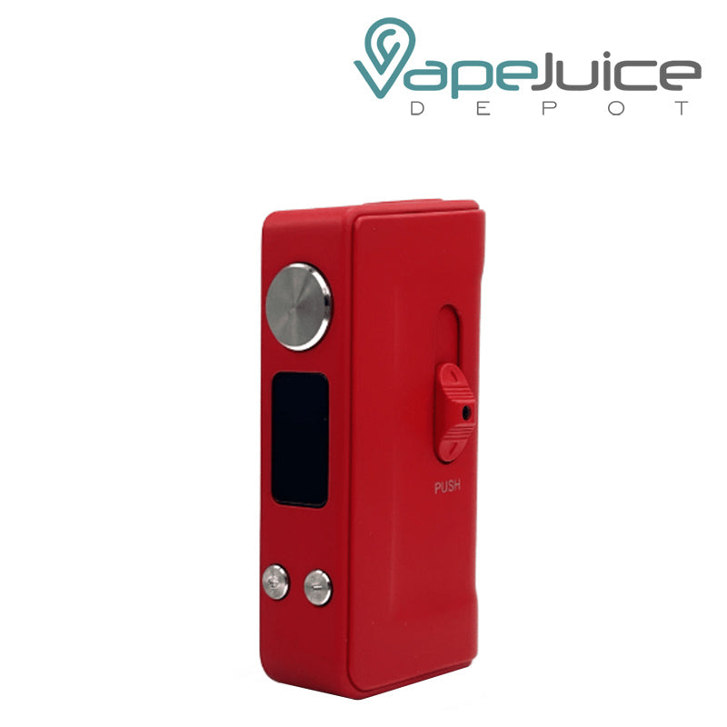 Red Hamilton Devices The Shiv Vaporizer with OLED Display Screen - Vape Juice Depot
