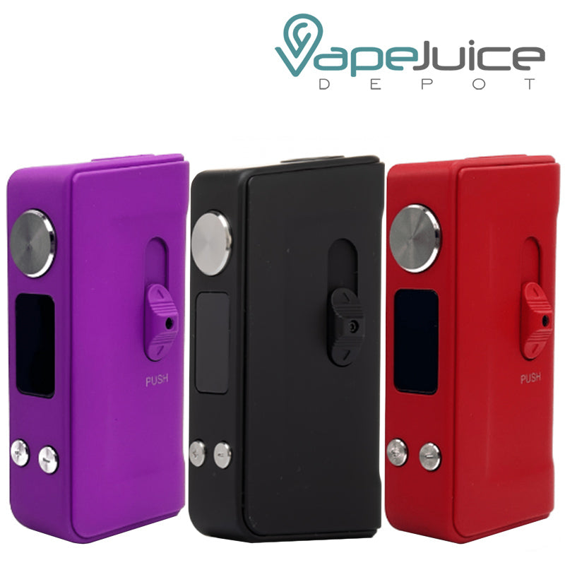 Three colors of Hamilton Devices The Shiv Vaporizer with OLED Display Screen - Vape Juice Depot
