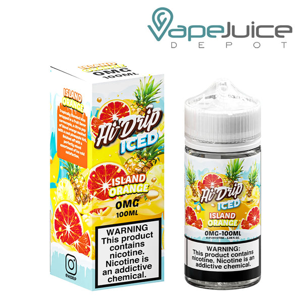 ICED Island Orange Hi-Drip eLiquid $10.98