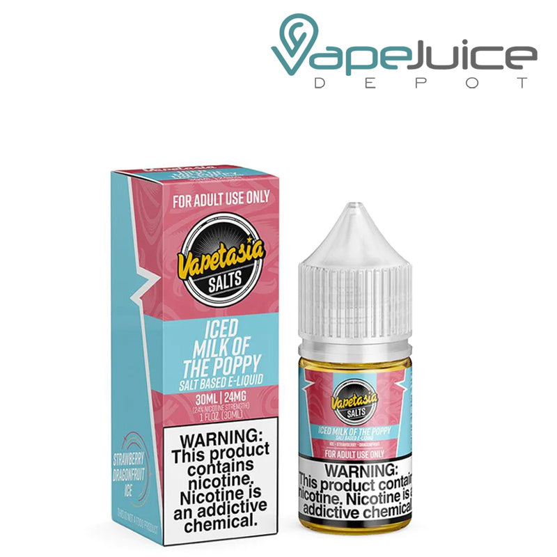 ICED Milk of The Poppy Vapetasia Salts