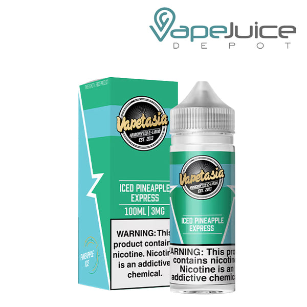 ICED Pineapple Express Vapetasia eLiquid $11.98 ICED Pineapple Express Vapetasia eLiquid $11.98