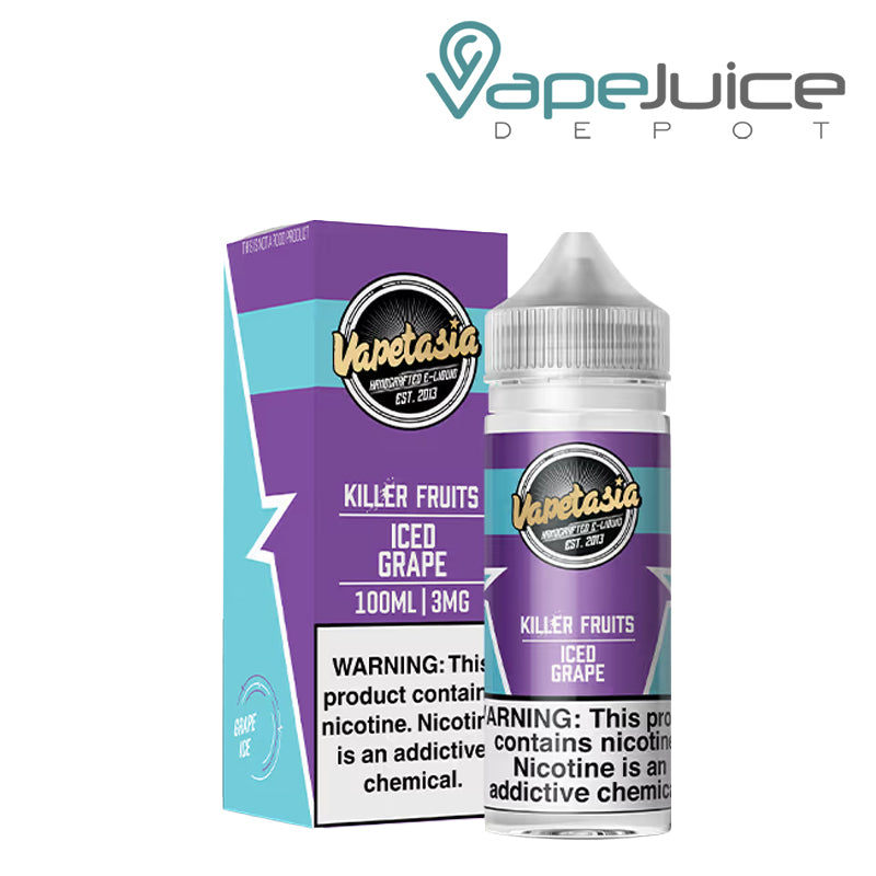 Iced Grape Vapetasia eLiquid $11.98 Iced Grape Vapetasia eLiquid $11.98