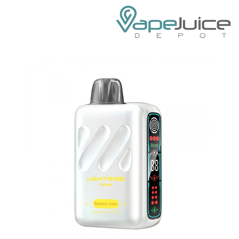 Banana Cake Lost Vape Lightrise TB 18K Disposable with a display screen - Vape Juice Depot