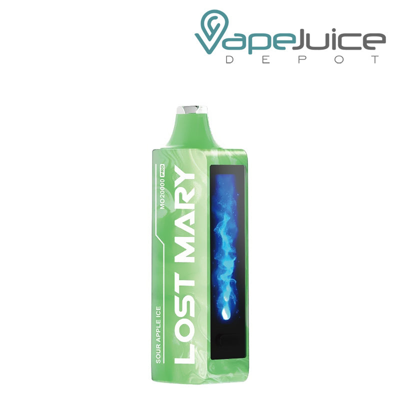 Sour Apple Ice Lost Mary MO20000 Pro Disposable with HD screen - Vape Juice Depot