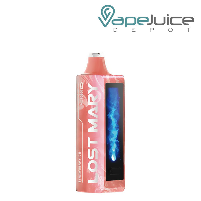 Strawberry Ice Lost Mary MO20000 Pro Disposable with HD screen - Vape Juice Depot