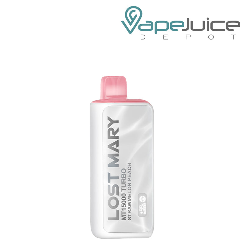 Strawmelon Peach Lost Mary MT15000 Turbo 20mg Disposable - Vape Juice Depot