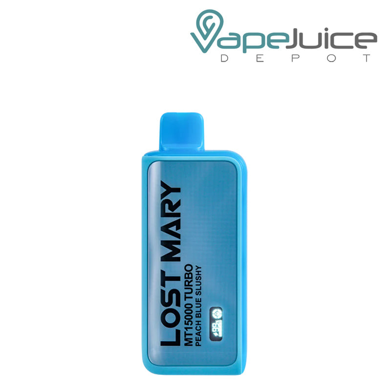 Peach Blue Slushy Lost Mary MT15000 Turbo Disposable - Vape Juice Depot