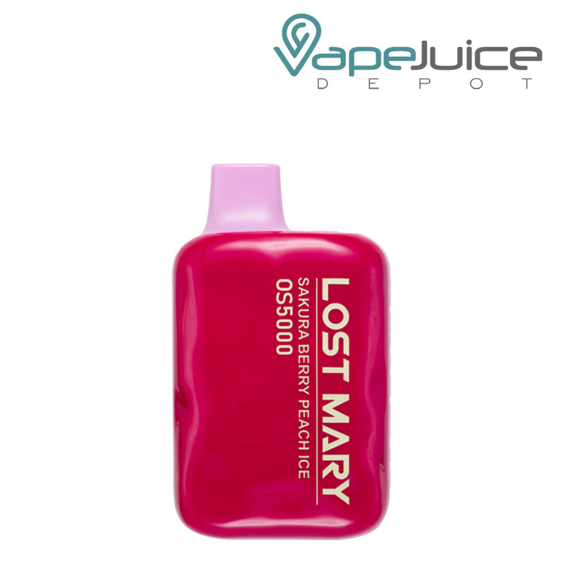 Sakura Berry Peach Ice Lost Mary OS5000 Disposable - Vape Juice Depot