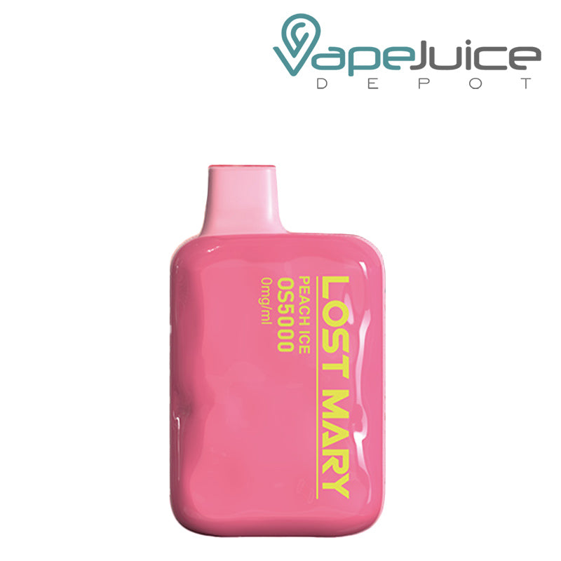 Peach Ice Lost Mary OS5000 Zero Nicotine Disposable - Vape Juice Depot