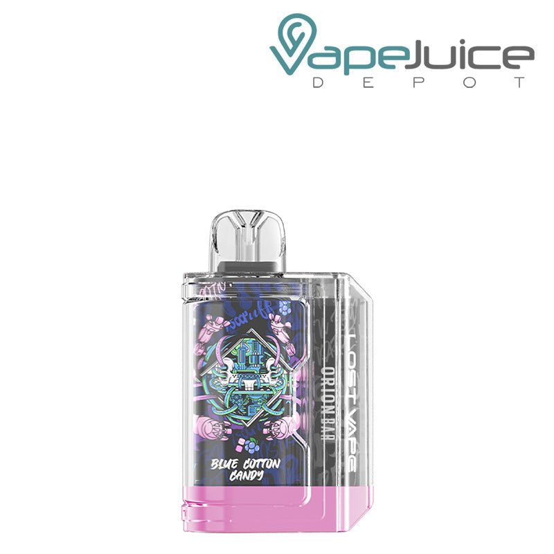 Blue Cotton Candy Lost Vape Orion Bar 7500 Disposable - Vape Juice Depot