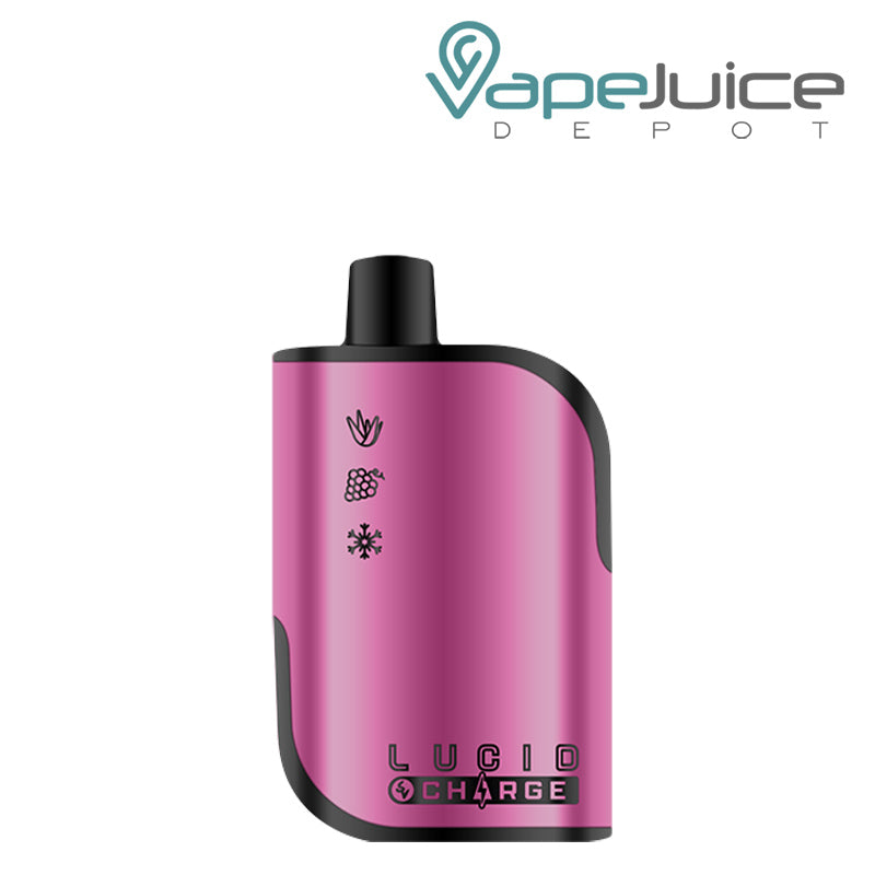 Aloe Grape Ice Lucid Charge 7000 Disposable - Vape Juice Depot