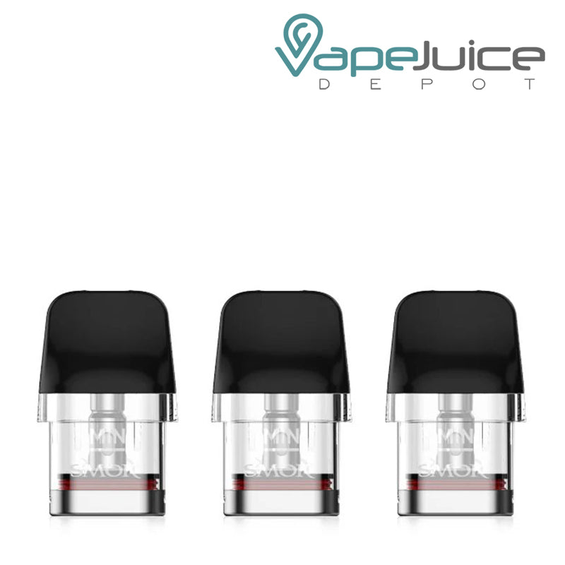 Three pods of SMOK Novo M Replacement Pods - Vape Juice Depot