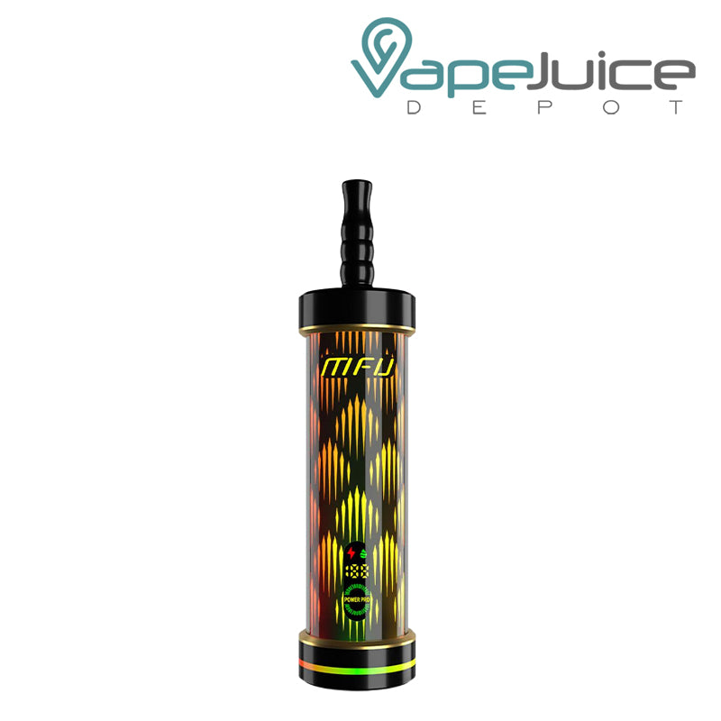 A MFU Shisha X2 60000 Strawberry Watermelon Disposable with a LED screen - Vape Juice Depot