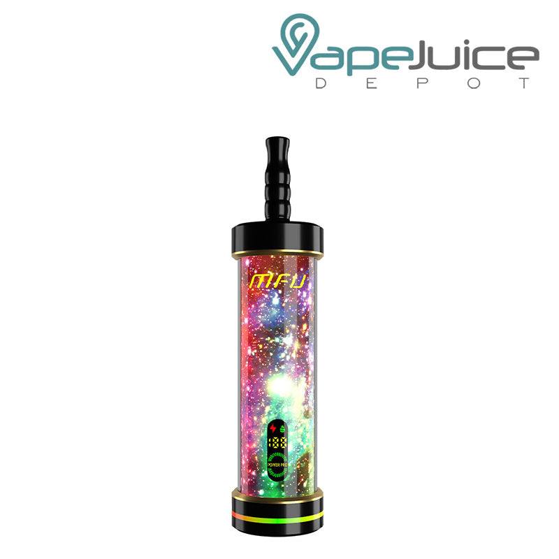 A MFU Shisha X2 60000 Peach Ice Disposable with a LED screen - Vape Juice Depot