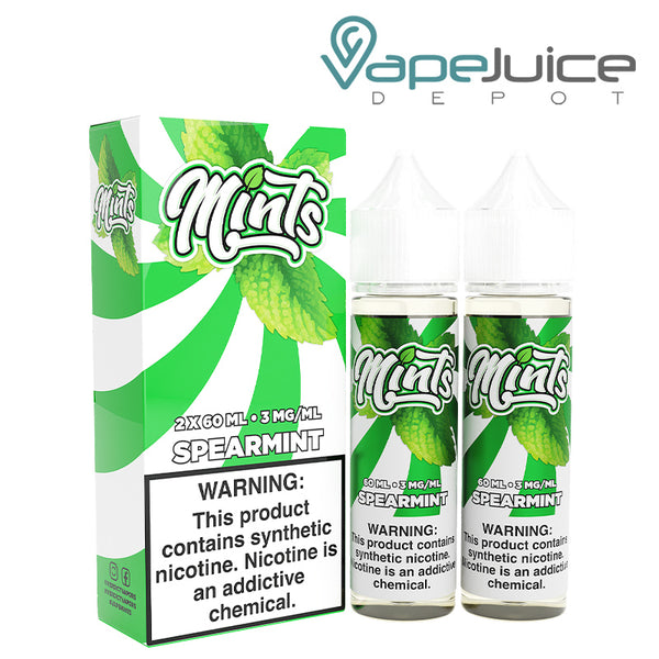 Mints e-Liquid Spearmint Twin Pack $12.99