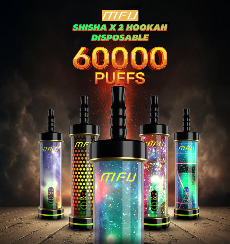 MFU Shisha X2 60K Disposable - Vape Juice Depot