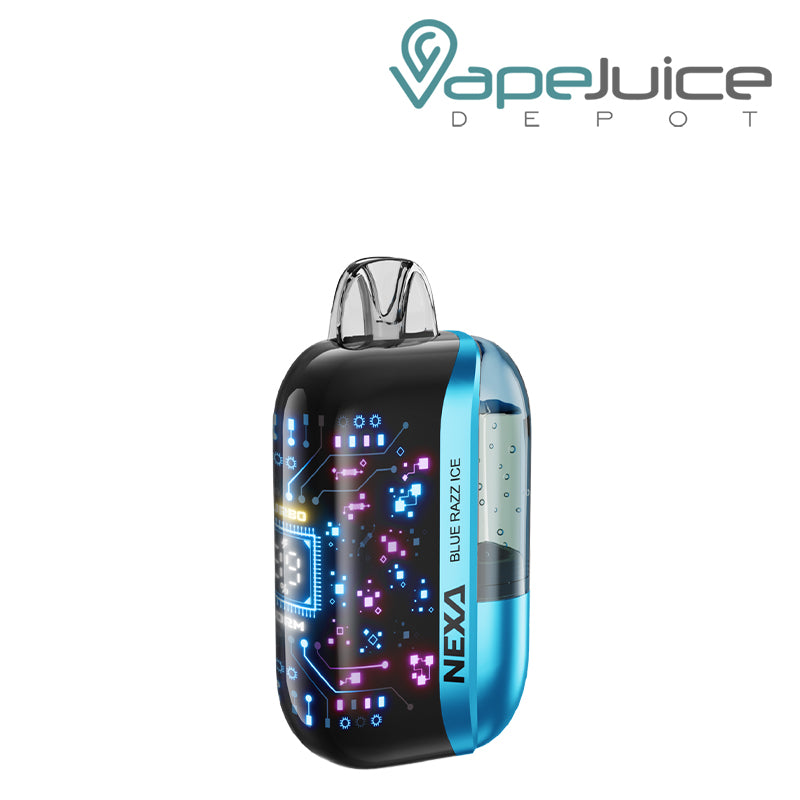 Blue Razz Ice NEXA Ultra 50000 Disposable with 3D Screen - Vape Juice Depot