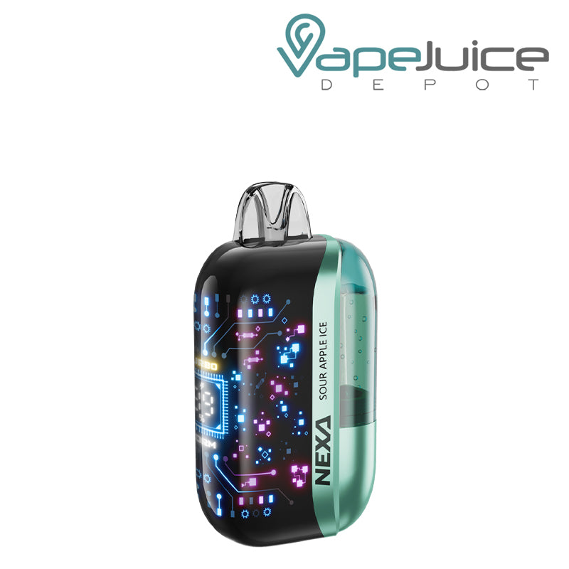 Sour Apple Ice NEXA Ultra 50000 Disposable with 3D Screen - Vape Juice Depot