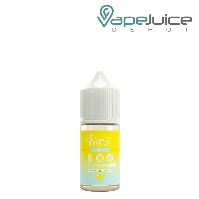 A Bottle of Pineapple Lemonlime Ice Salt Naked 100 Colombia Edition 30ml - Vpe Jucie Depot