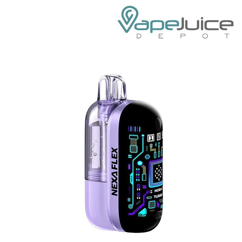 A Dragon Melon Nexa Flex Crystal 40K disposable kit with a 3D Curved screen – Vape Juice Depot