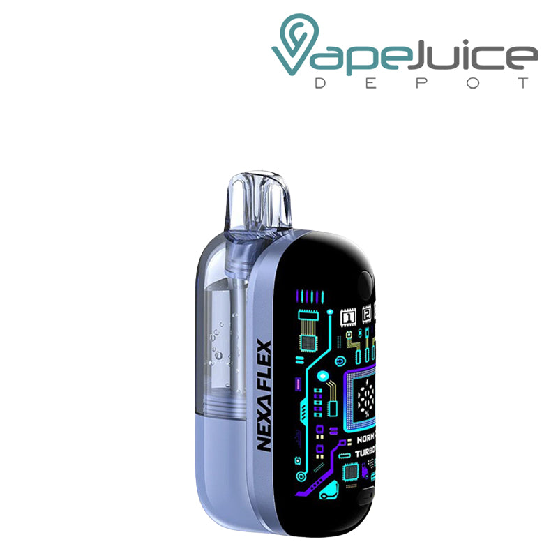Clear NEXA Flex 40K Clear Disposable Kit with 3D screen - Vape Juice Depot