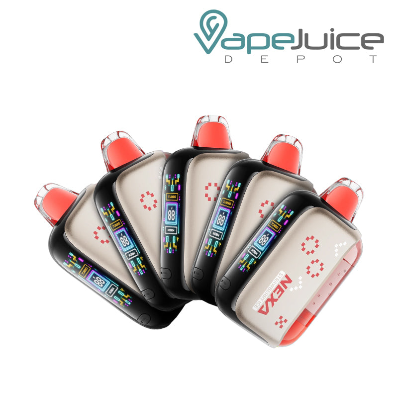 Nexa Pix 35k visible 5 pack bundle Strawberry Ice - Vape Juice Depot