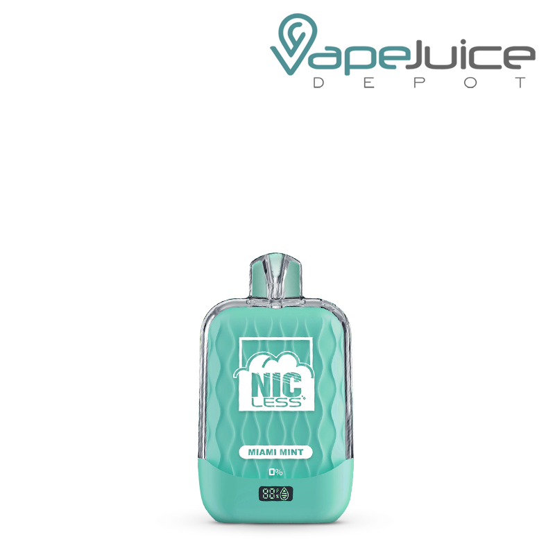 A Miami Mint Nic Less NC15000 ZERO Nicotine Disposable - Vape Juice Depot