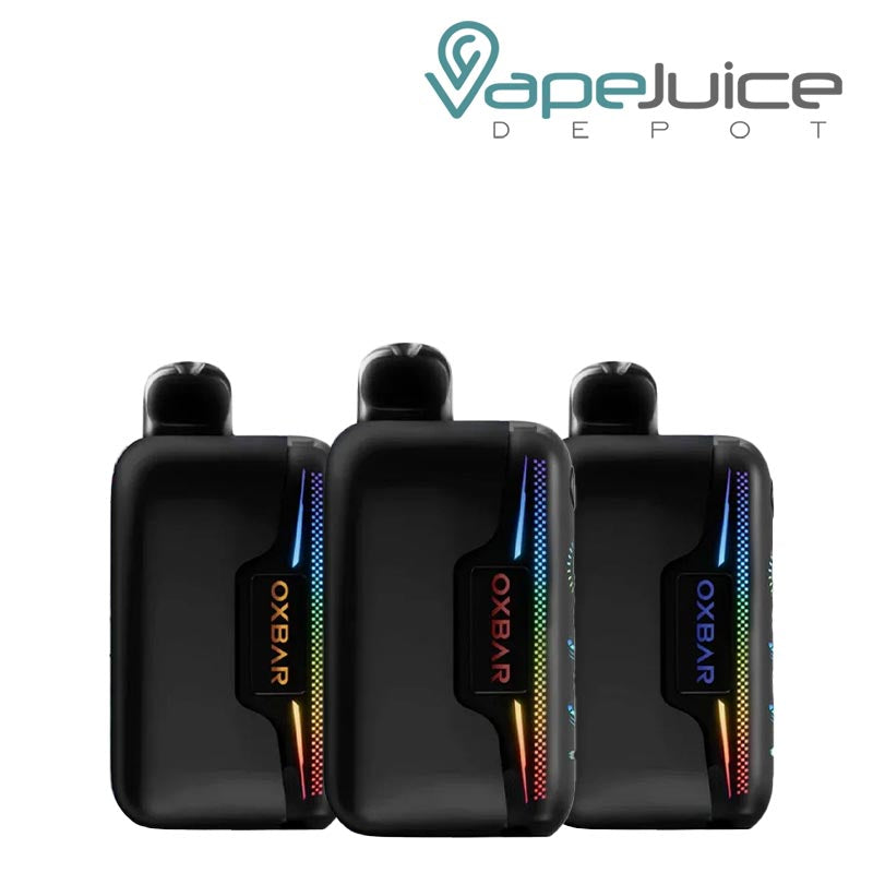 Three Flavors of OXBAR Astro Maze 50K Tobacco Disposable - Vape Juice Depot