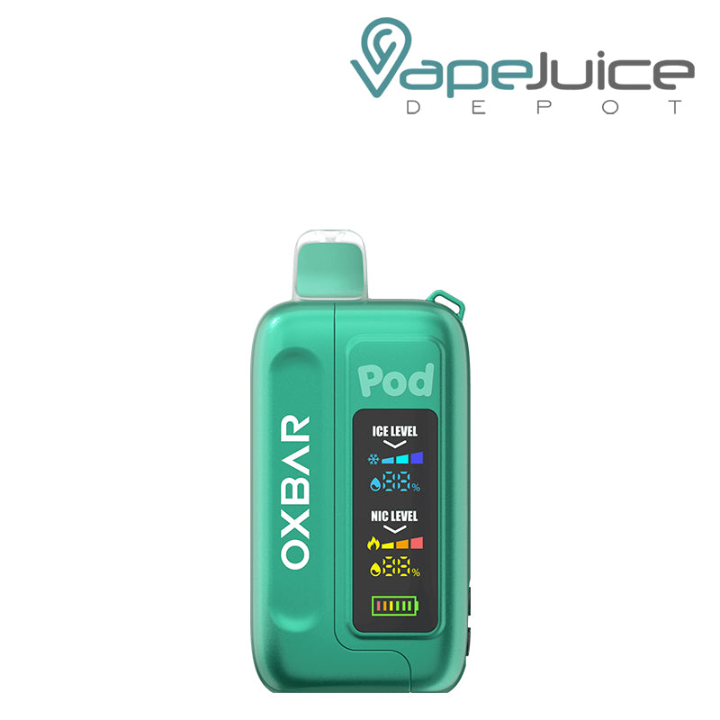 Jewel Might Mint OXBAR Ice-Nic Control 35K Disposable with mega display screen - Vape Juice Depot