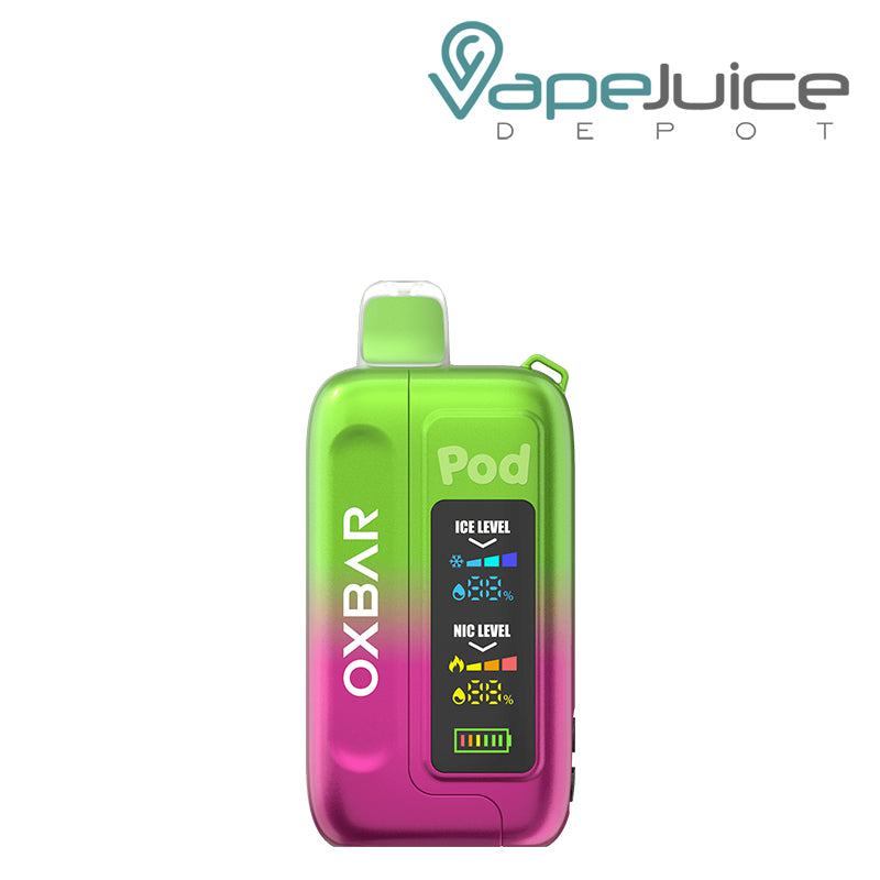 Jolly Watermelon OXBAR Ice-Nic Control 35K Disposable with mega display screen - Vape Juice Depot