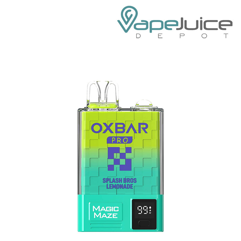 Splash Bros Lemonade OXBAR Magic Maze Pro 10000 Disposable with Led Display Screen - Vape Juice Depot