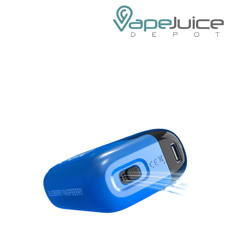 Bottom view of the OXBAR SYNTRIX Ghost It 40K Disposable - Vape Juice Depot