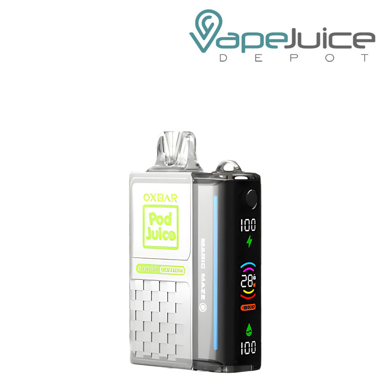 Clear Green OXBAR x Pod Juice Magic Maze 2.0 30K Disposable with Display Screen - Vape Juice Depot