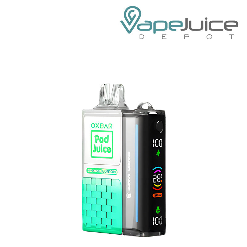 Clear Jewel OXBAR x Pod Juice Magic Maze 2.0 30K Disposable with Display Screen - Vape Juice Depot