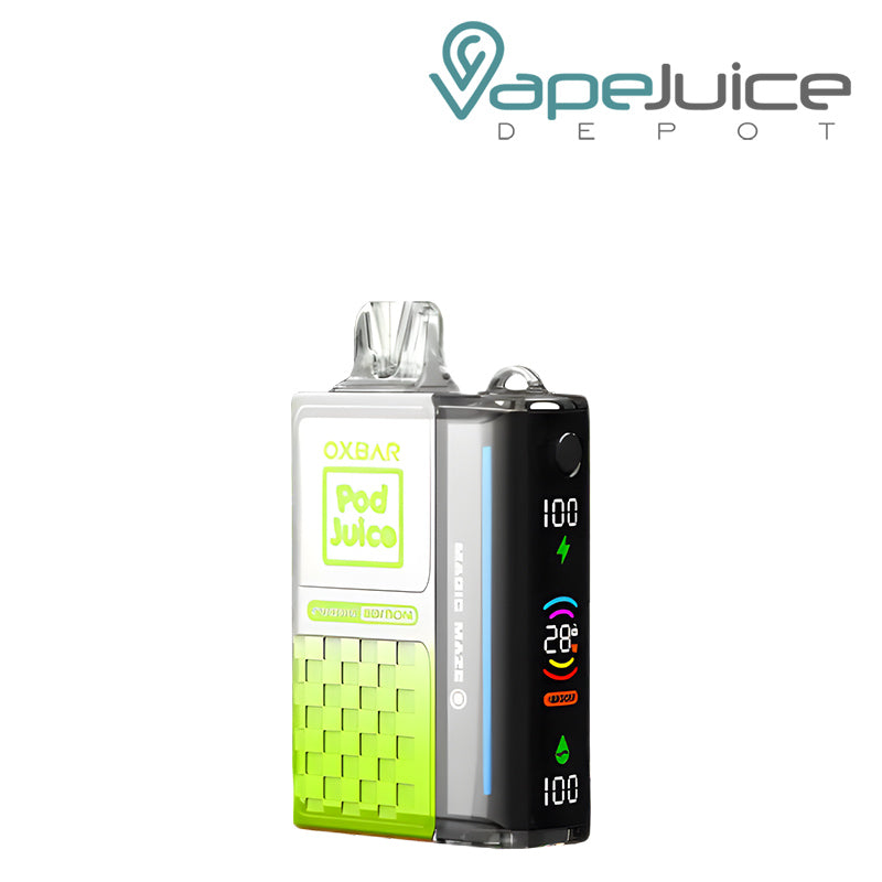 Sour Apple Skitz OXBAR x Pod Juice Magic Maze 2.0 30K Disposable with Display Screen - Vape Juice Depot