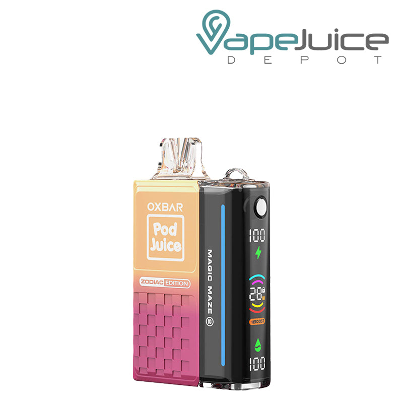 Pink Strawberry Shortcake OXBAR x Pod Juice Magic Maze 2.0 30K Disposable with Display Screen - Vape Juice Depot