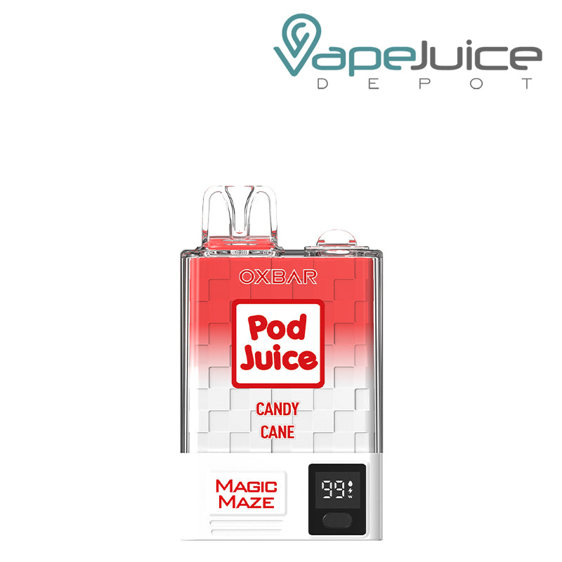 Candy Cane OXBAR Magic Maze Pro 10000 Disposable with Led Display Screen - Vape Juice Depot