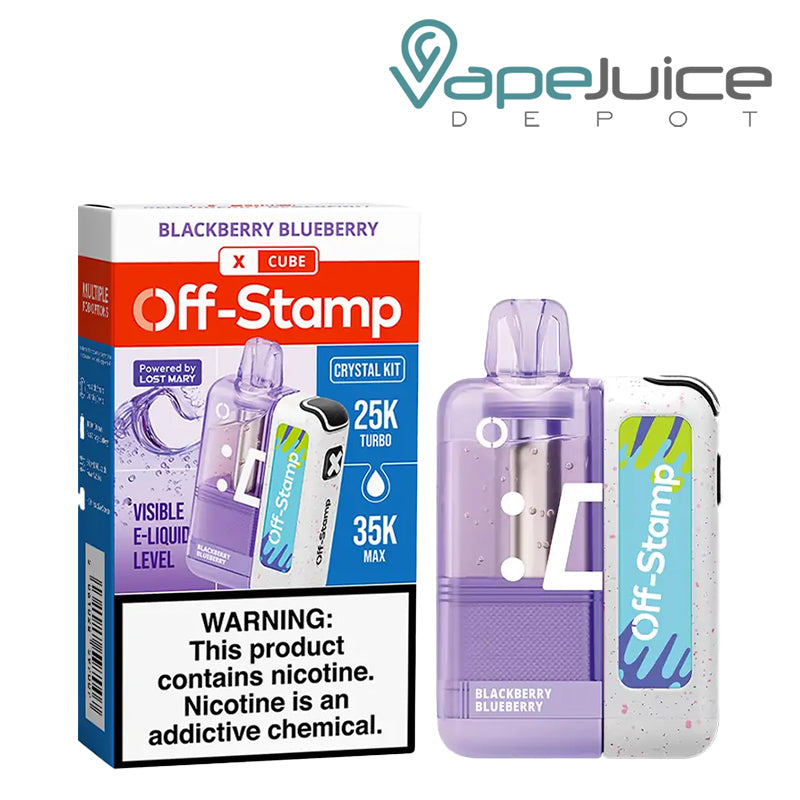 Off Stamp X Crystal Cube 35K Disposable Kit $15.98