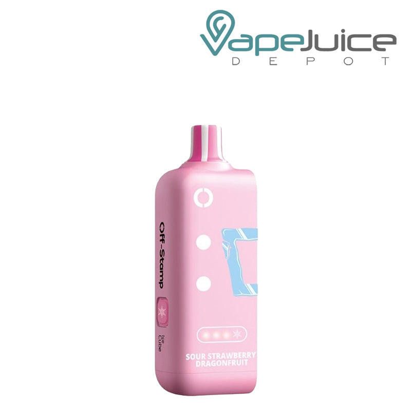 Sour Strawberry Dragonfruit Off Stamp X Cube 25000 Disposable Pod - Vape Juice Depot