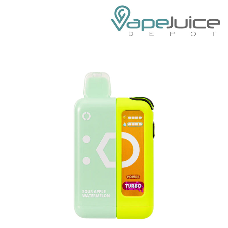 Sour Apple Watermelon Off Stamp X Cube 25000 Disposable Kit - Vape Juice Depot