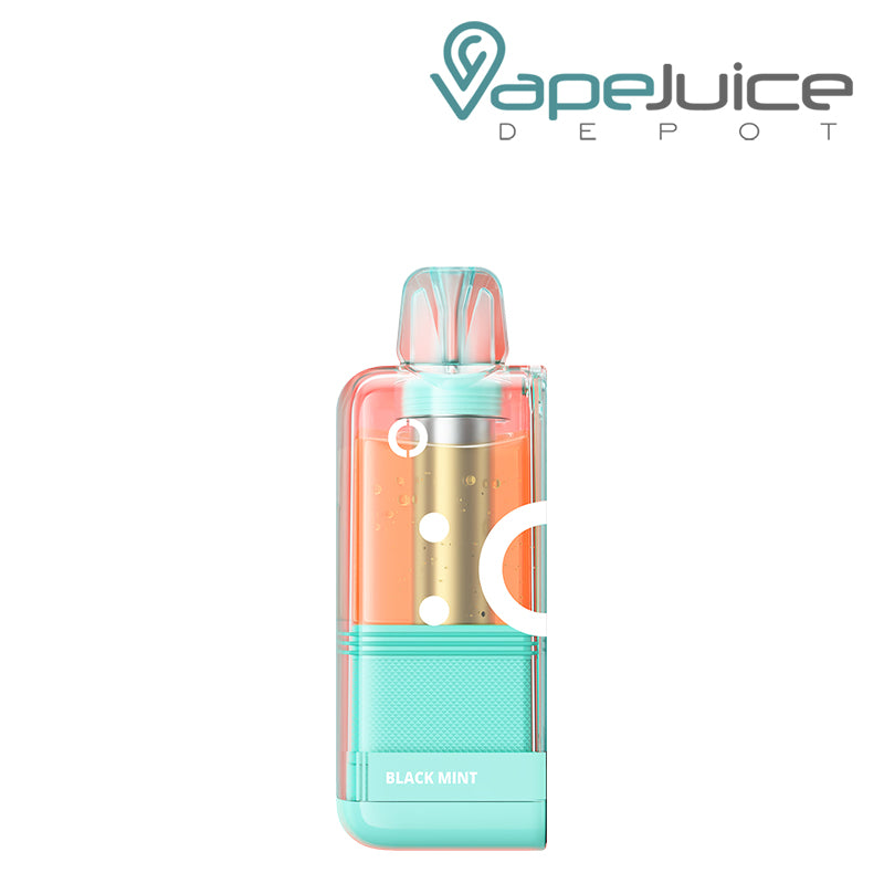 Black Mint Off Stamp X Cube Crystal 35000 Disposable Pod - Vape Juice Depot