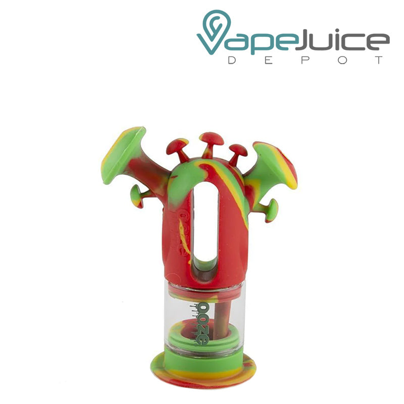 Rasta Ooze Trip Pipe Silicone Bubbler - Vape Juice Depot