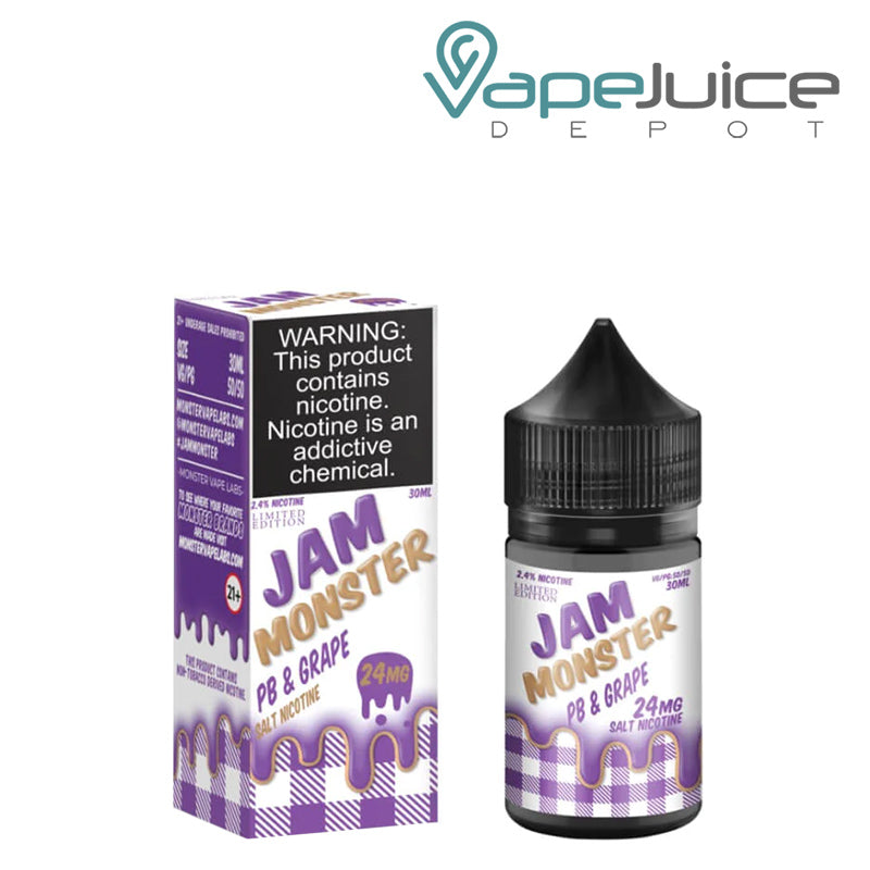 PB & Jam Monster Grape Nicotine Salt $11.99 PB & Jam Monster Grape Nicotine Salt $11.99