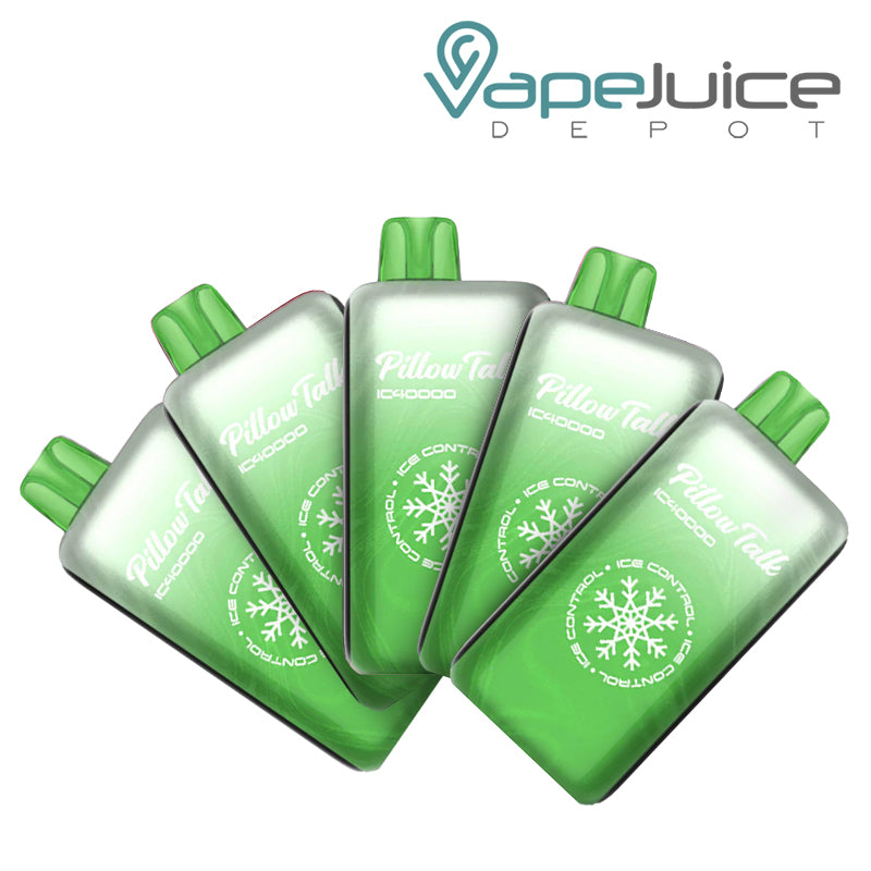 Pillow Talk IC40000 5 Pack Bundle Craazzyy Melon - Vape Juice Depot