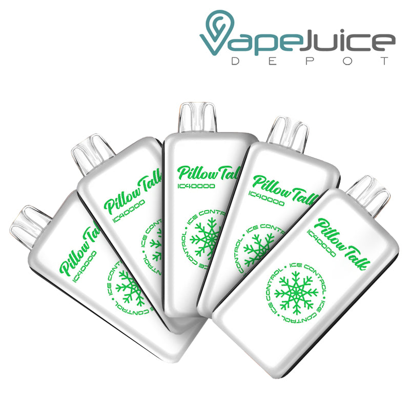 Pillow Talk IC40000 5 Pack Bundle Miami Mint - Vape Juice Depot