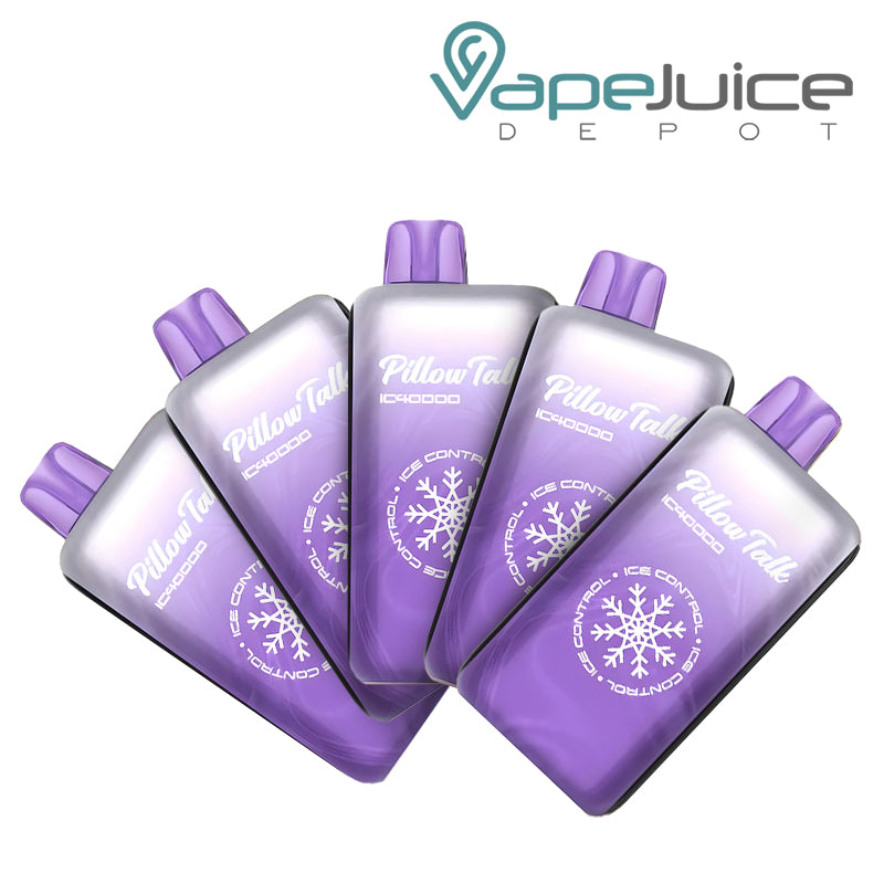 Pillow Talk IC40000 5 Pack Bundle Purple Galaxy - Vape Juice Depot