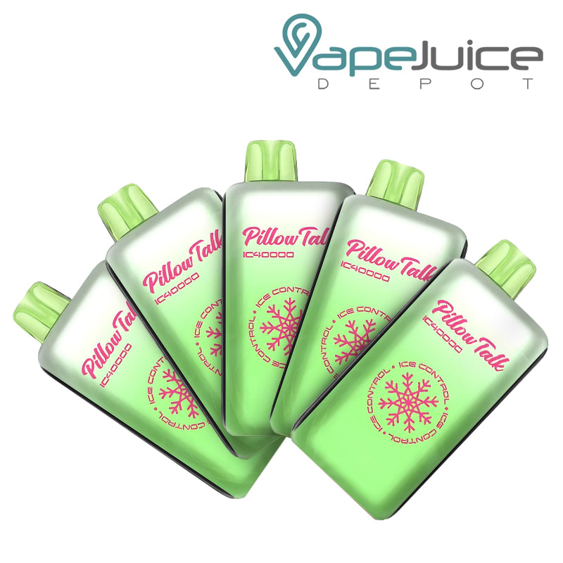 Pillow Talk IC40000 5 Pack Bundle Sour Watermelon Gummies - Vape Juice Depot