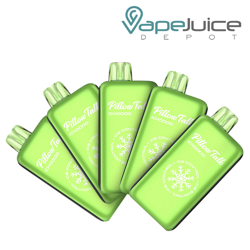Pillow Talk IC40000 5 Pack Bundle Strawberry Kiwi - Vape Juice Depot