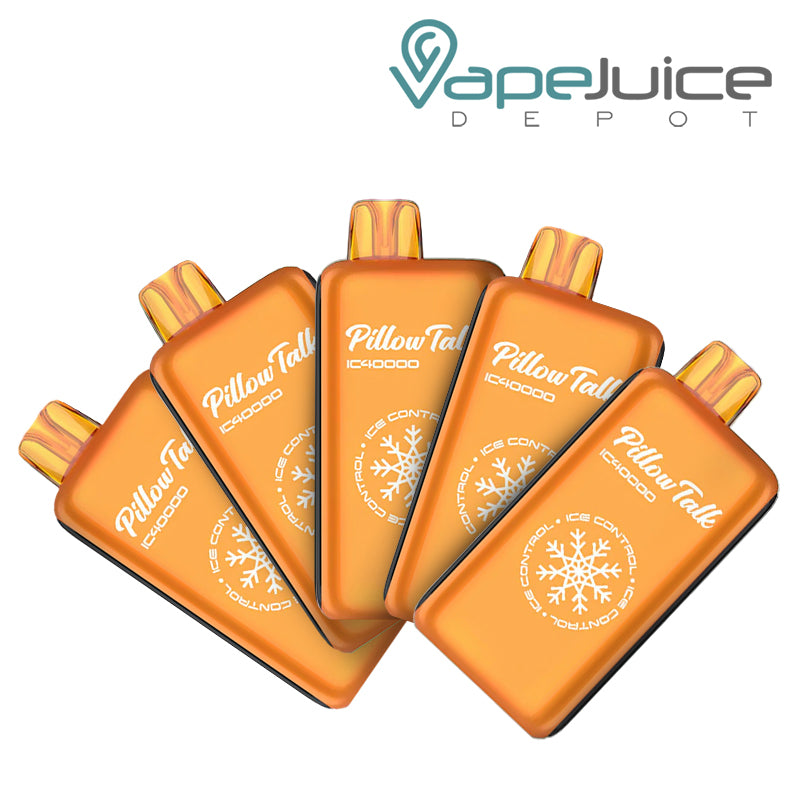 Pillow Talk IC40000 5 Pack Bundle Strawberry Mango - Vape Juice Depot